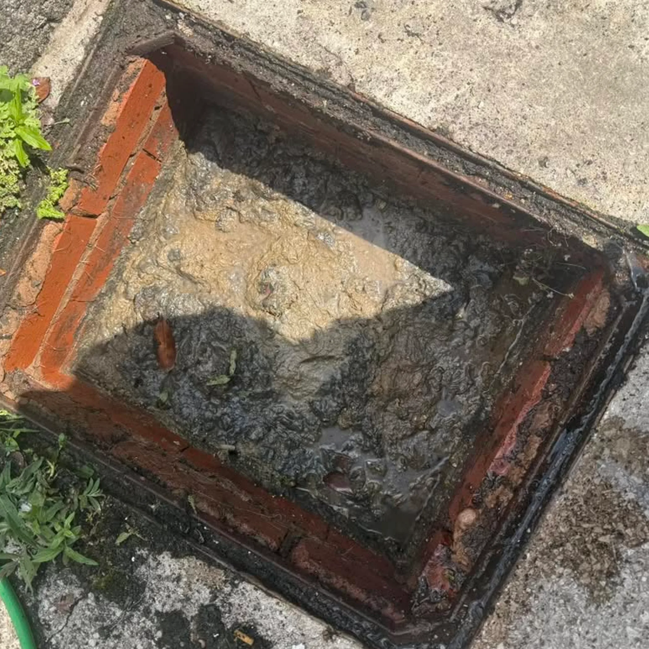 real blocked drain