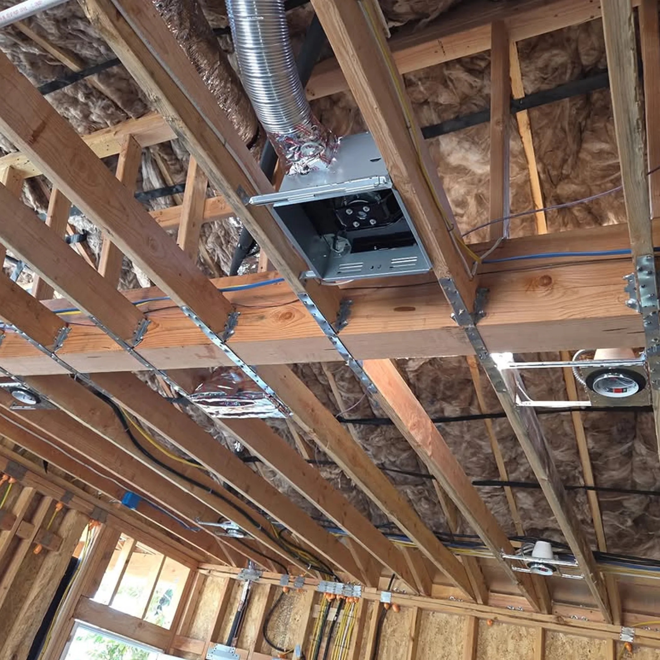 residential insulation and ductwork
