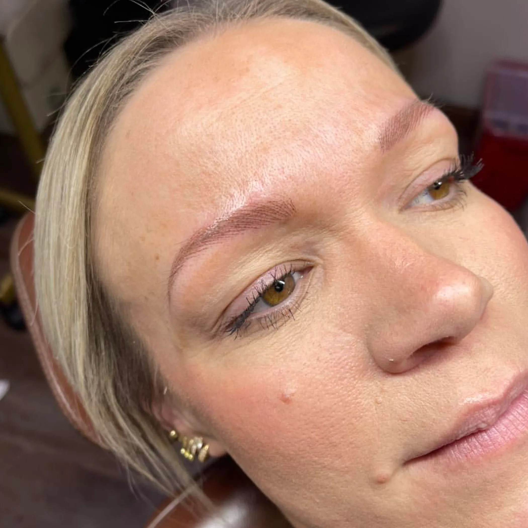 cosmetic tattooed brows