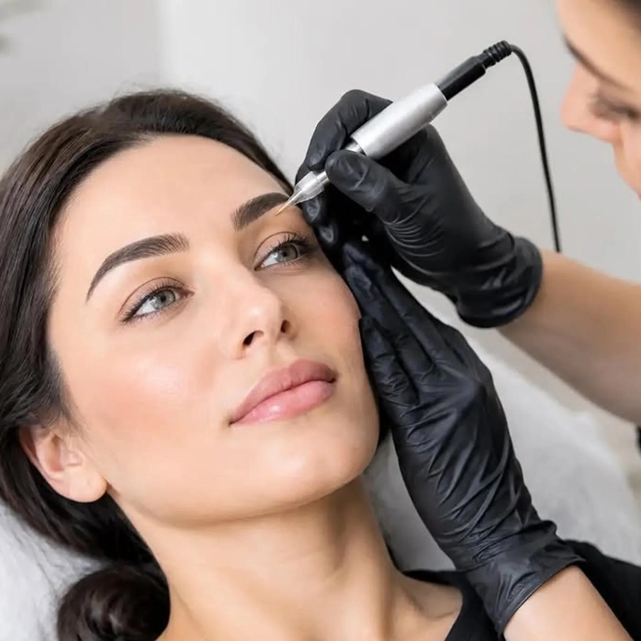 professional brow cosmetic tattoo procedure
