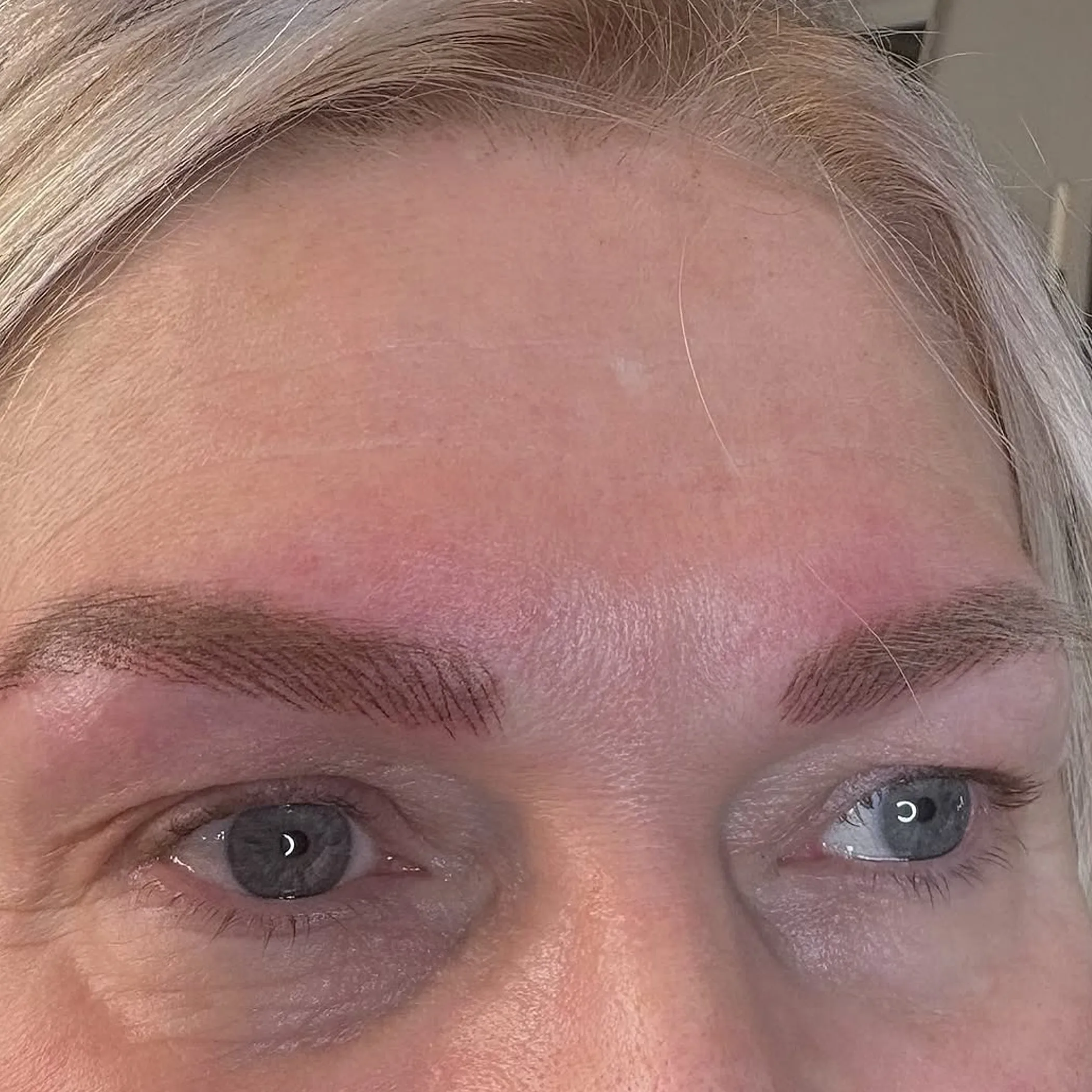 cosmetic tattooed brows